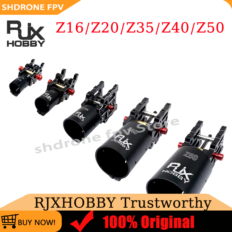 Drone Rc Holder - ข้อต่อพับได้ RJXHOBBY Z16/Z20/Z35/Z40/Z50 มม. ทำจากอะลูมิเนียม CNC
