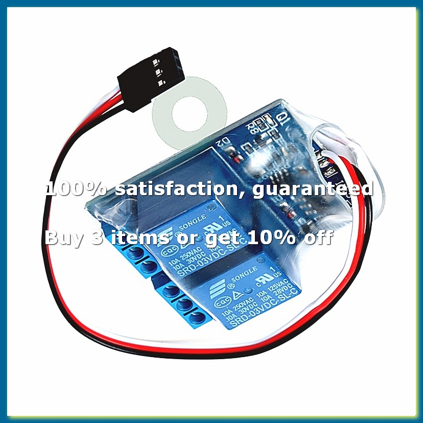 Drone Two Rc Way - 5V 10A โมดูลรีเลย์ PWM อุตสาหกรรมสองช่องสัญญาณพร้อมออปโตคัปเปลอร์ 2