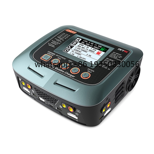 Lipo Battery Charger - เครื่องชาร์จแบตเตอรี่อัจฉริยะ SkyRC Q200 QUATTRO AC/DC 2X100W