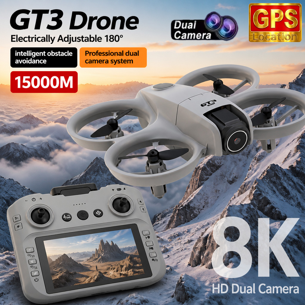 Drone Rc S156 - โดรน GT3 Mini RC ระดับมืออาชีพ กล้องคู่