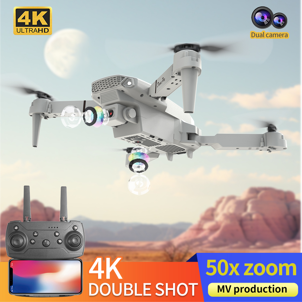 โดรนรุ่นใหม่ E88 ปี 2026 ระดับ - Drone Kf Rc บทวิจารณ์และราคา
