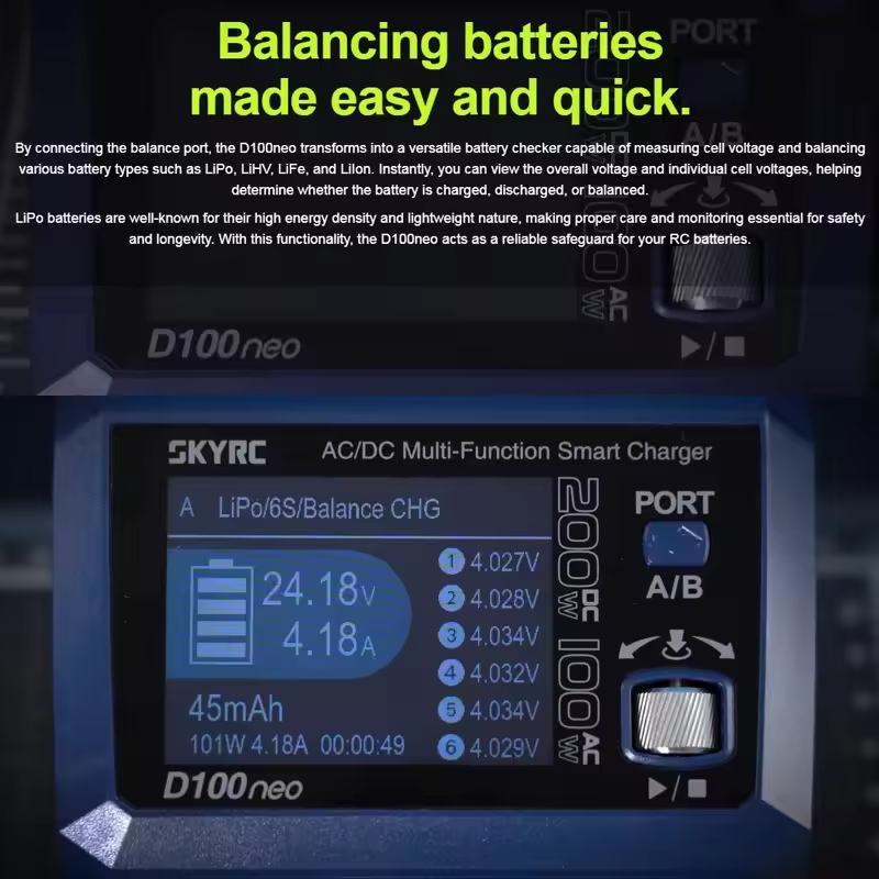 เครื่องชาร์จแบตเตอรี่ลิโพอัจฉร - Lipo Battery Charger บทวิจารณ์และราคา