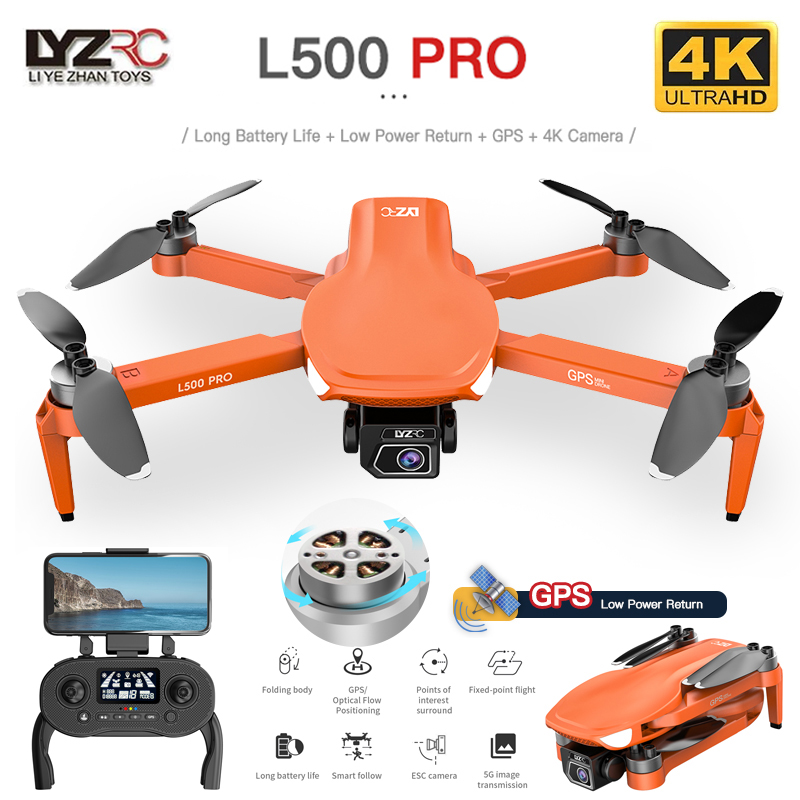 L500 PRO GPS Drone 4K Profesio - Drone Rc Team City บทวิจารณ์และราคา