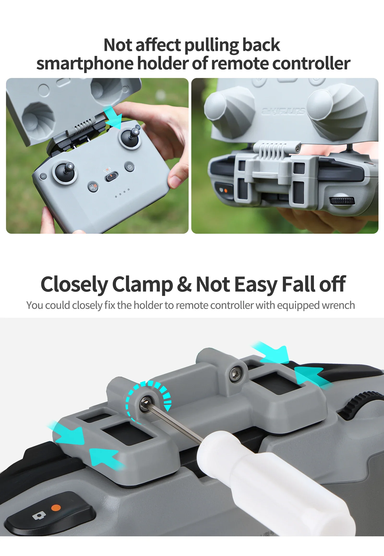 ฝาครอบป้องกันคอนโทรลเลอร์ 2 in - Drone Dji Rc N3 บทวิจารณ์และราคา