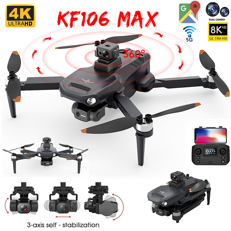 2022 ใหม่KF106 Max Drone 8K Pr - Drone Rc Team City บทวิจารณ์และราคา