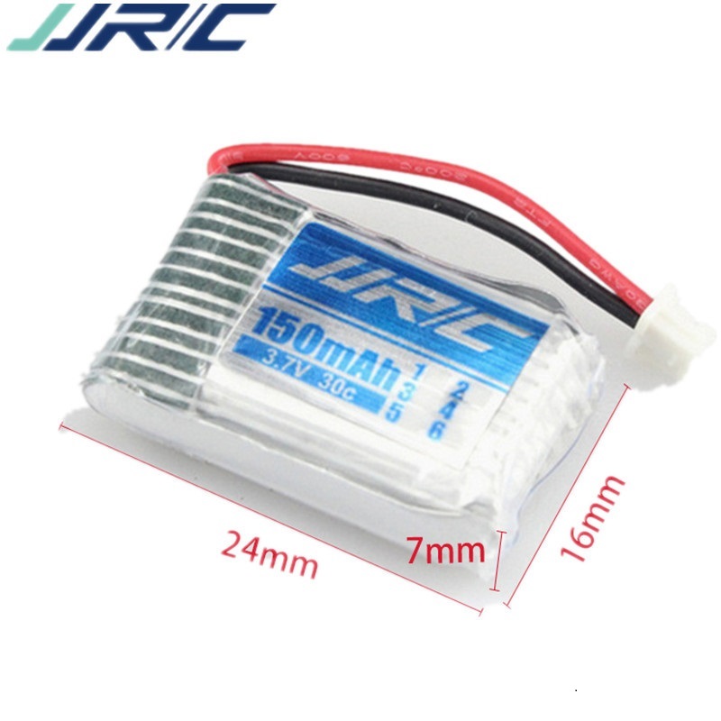 แบตเตอรี่แท้ JJRC H20 3.7V 150 - Lipo Battery Charger บทวิจารณ์และราคา
