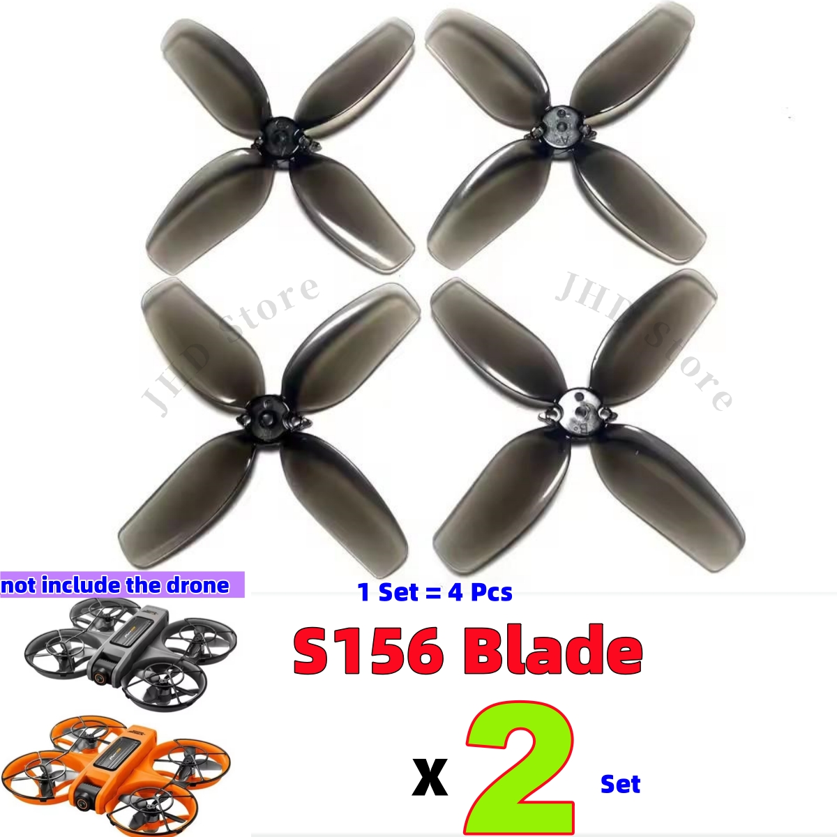 อะไหล่ใบพัดโดรน JHD สำหรับ S15 - Drone Rc S156 บทวิจารณ์และราคา