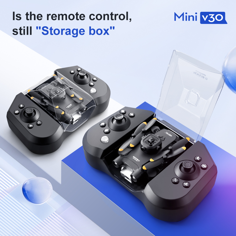 Mini V30 WiFi FPV Drone 4K HD  - Drone Rc Team City บทวิจารณ์และราคา