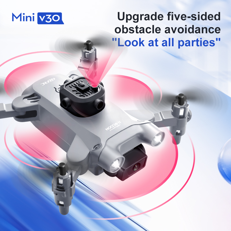 Mini V30 WiFi FPV Drone 4K HD  - Drone Rc Team City บทวิจารณ์และราคา