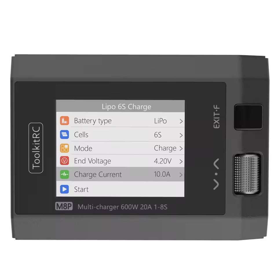 ชุดอุปกรณ์ ToolkitRC M8P M8S ร - Lipo Battery Charger บทวิจารณ์และราคา
