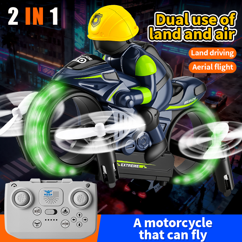 รถบังคับวิทยุขนาดเล็ก 2 in 1 ค - Rc Drone Vs Rc Car บทวิจารณ์และราคา