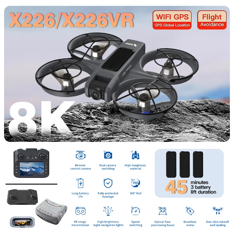 เลอโนโว X226 X226VR FPV RC โดร - Drone Rc X226 บทวิจารณ์และราคา