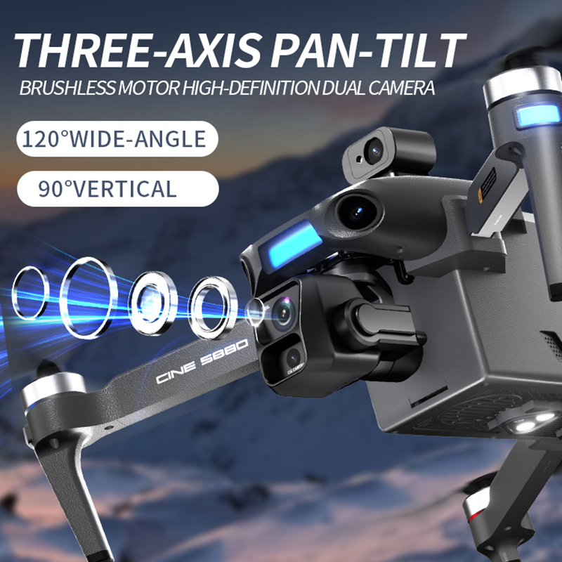 โดรนกล้องคู่ 8K รุ่นใหม่ ปี 20 - Drone Rc Team City บทวิจารณ์และราคา