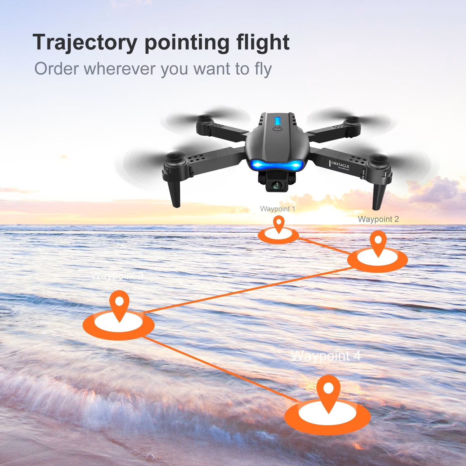 โดรนพับได้รุ่น E88PRO MAX ปี 2 - Drone Rc Team City บทวิจารณ์และราคา