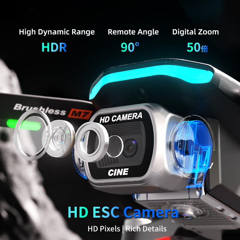 โดรน M7 RC รุ่นใหม่ กล้อง 8K H - Drone Rc S156 บทวิจารณ์และราคา