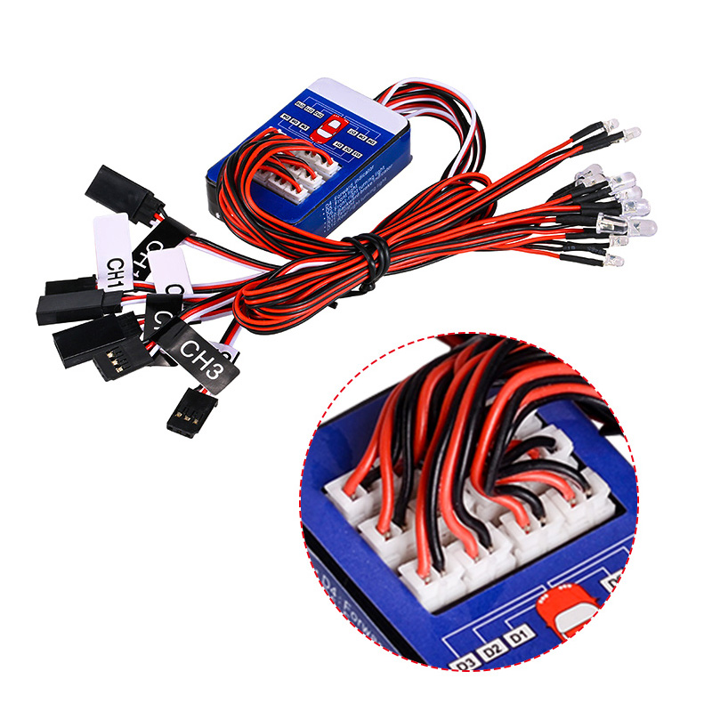 ชุดไฟ LED RC 12 ดวง ระบบไฟจำลอ - Rc Car Body Shell บทวิจารณ์และราคา
