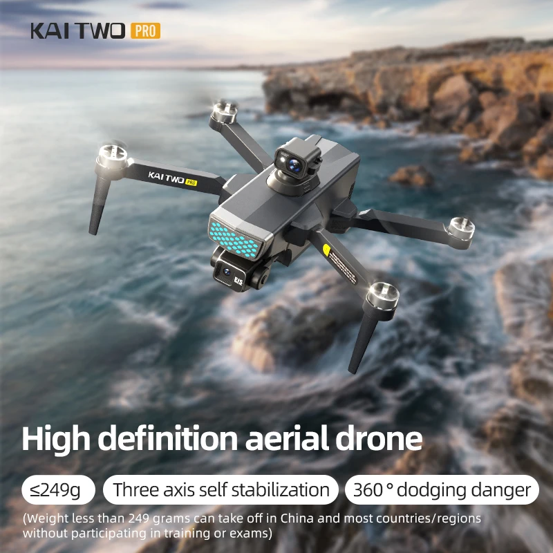 Kai โดรนอัจฉริยะกล้อง4K HD แบบ - Drone Two Rc Way บทวิจารณ์และราคา