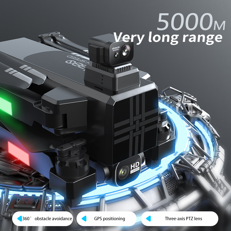 โดรน A380 4K HD สามแกนกันสั่นแ - Drone Rc Team City บทวิจารณ์และราคา