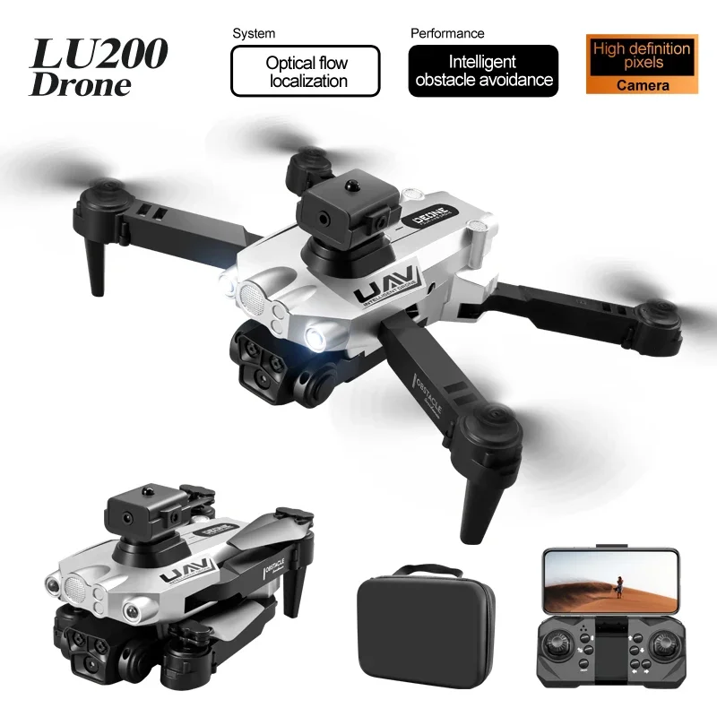 โดรน LU200 8K GPS กล้องสามตัว  - Drone Rc Holder บทวิจารณ์และราคา