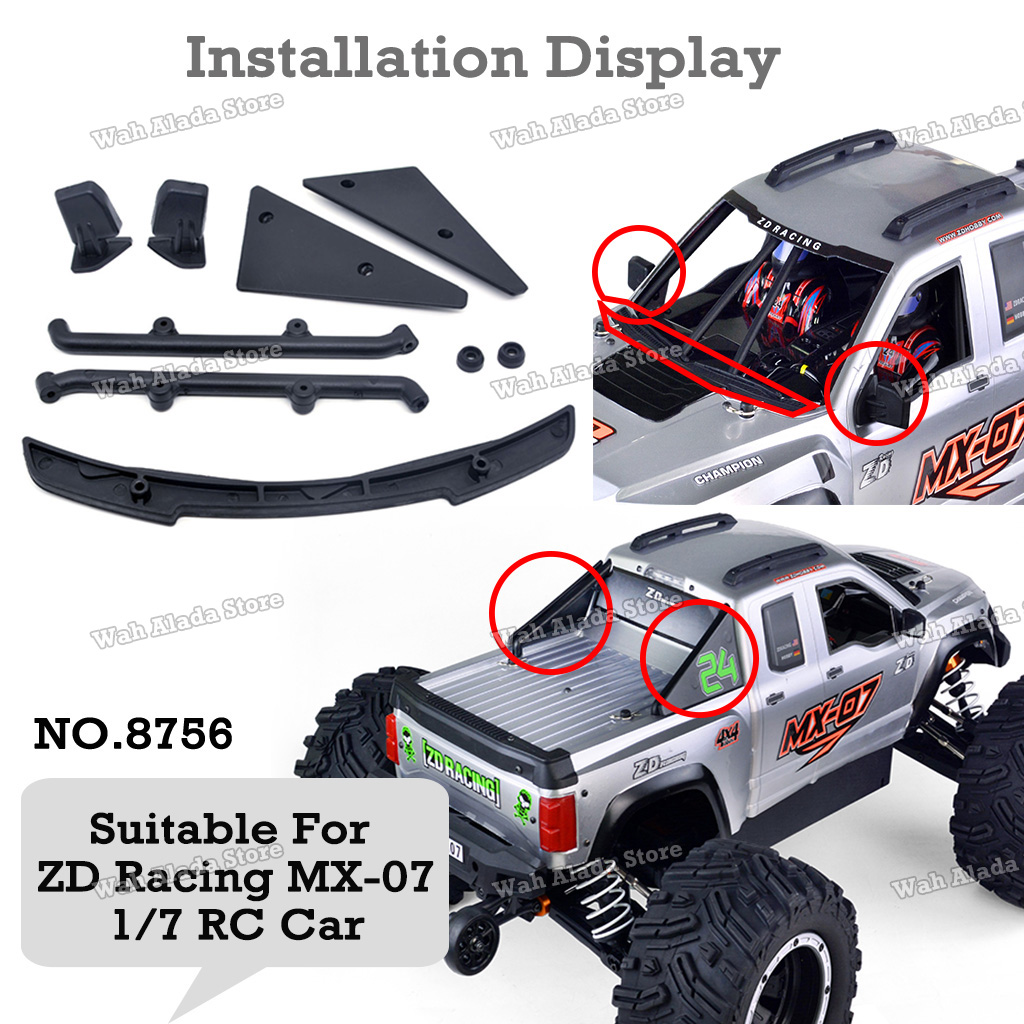 ZD Racing MX-07 1/7 RC Car Pro - Rc Car Body Shell บทวิจารณ์และราคา
