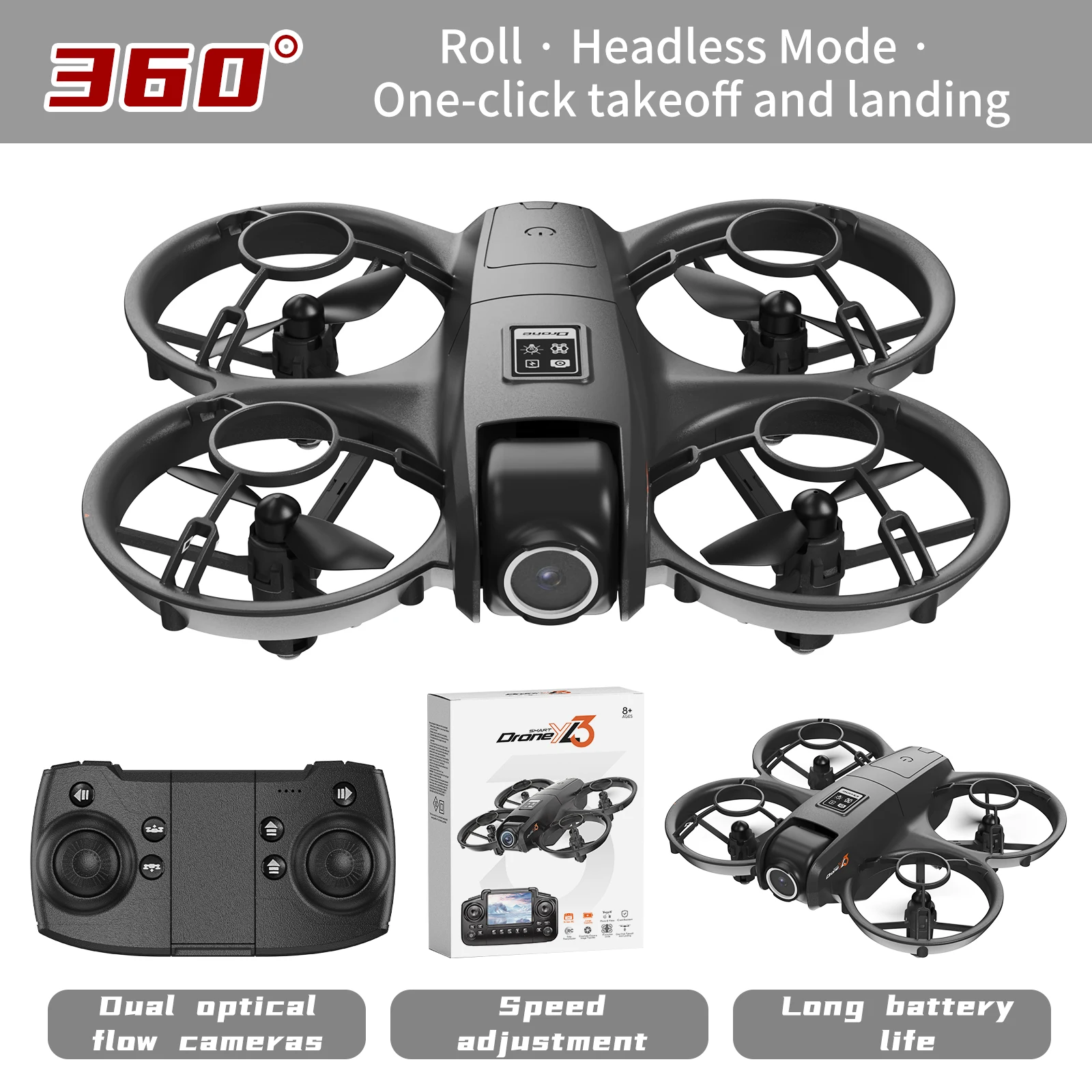 โดรน YL3 RC รุ่นใหม่ 8K 1080P  - Drone Kf Rc บทวิจารณ์และราคา