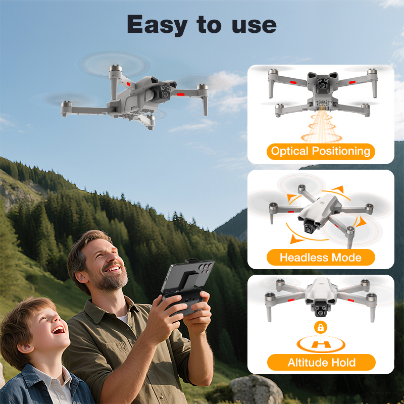 โดรนรุ่นใหม่ L017 Pro Brushles - Drone Rc Team City บทวิจารณ์และราคา