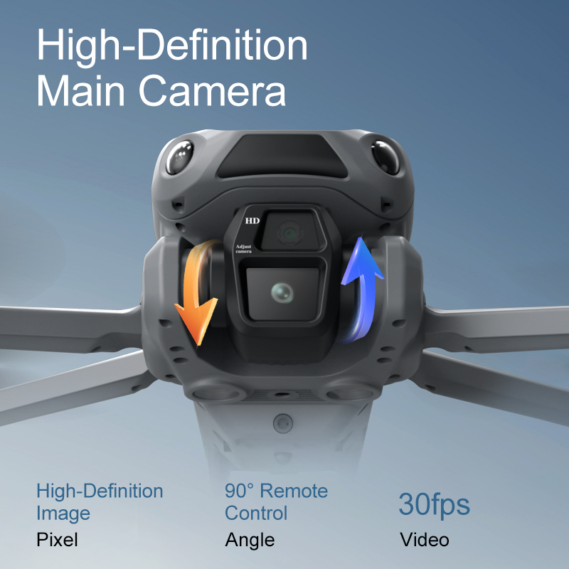 โดรนรุ่นใหม่ LF682 กล้องคู่ 8K - Drone Kf Rc บทวิจารณ์และราคา