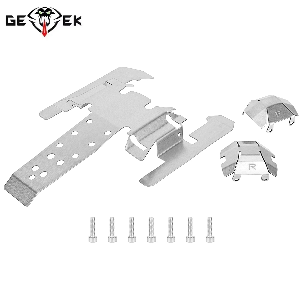 ชุดเกราะป้องกันแชสซีสแตนเลสสำห - Rc Car Body Shell บทวิจารณ์และราคา